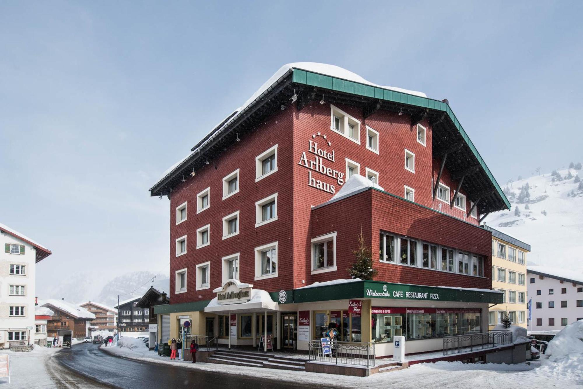 Arlberghaus Hotell Zürs Exteriör bild